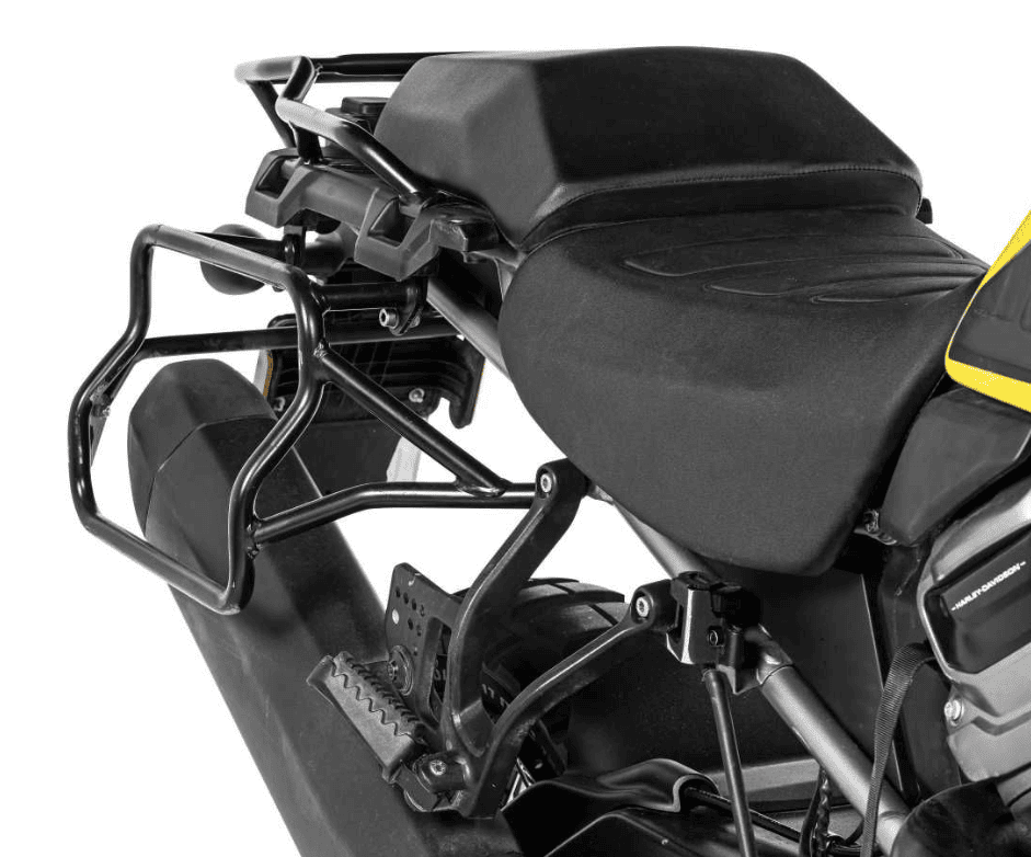 Sistema de Portaequipajes Maletas Negro TOURATECH ZEGA EVO X para Harley-Davidson Pan America - Imagen 2
